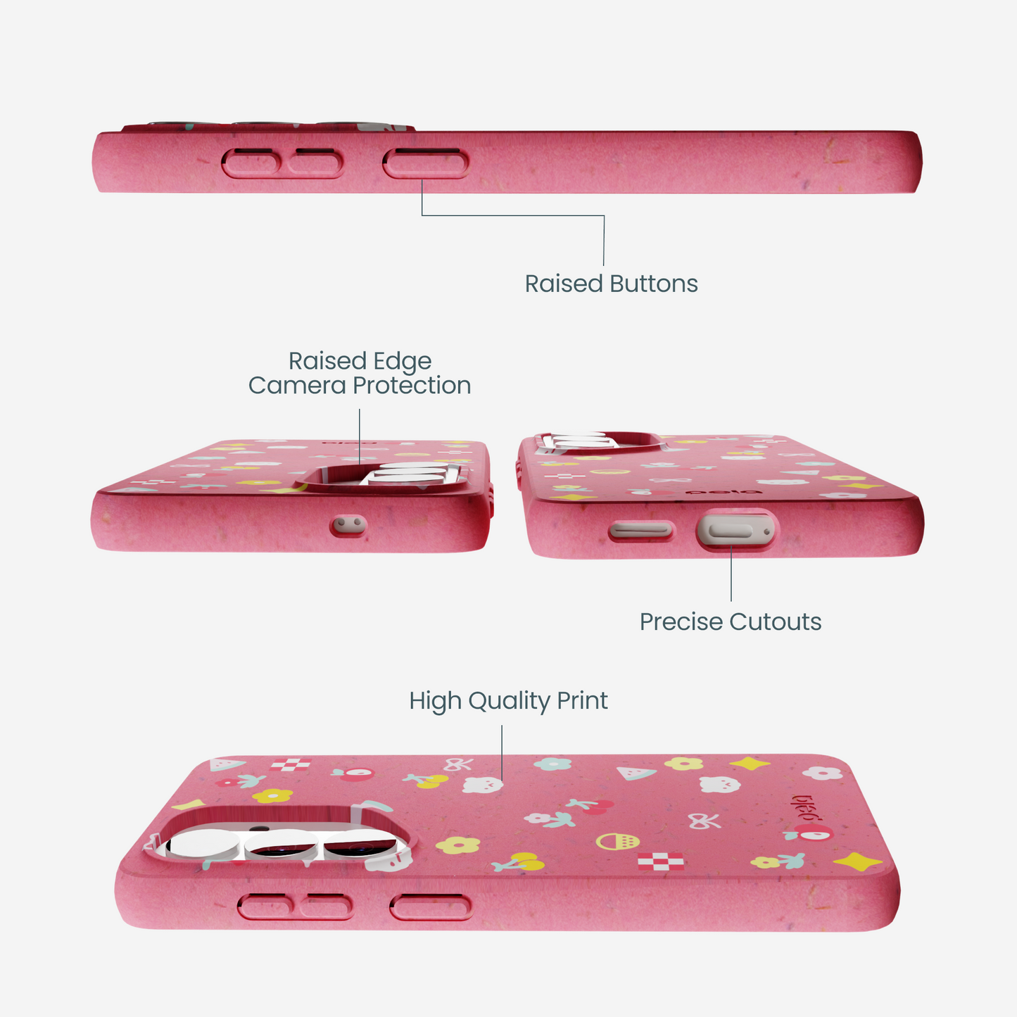 Bubblegum Pink Pretty Picnic Samsung Galaxy S26 Case
