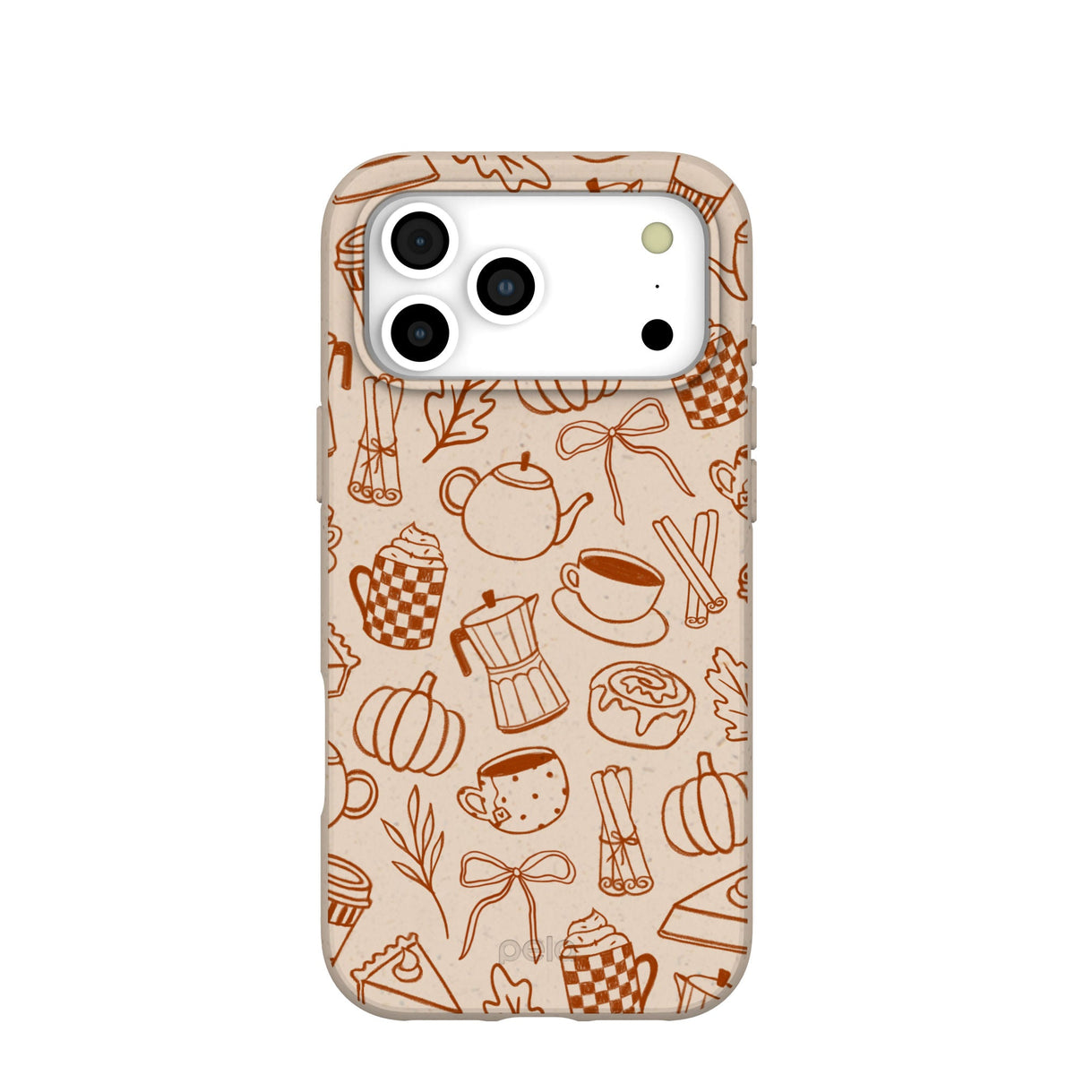 Seashell Pumpkin Spice iPhone 17 Pro Max Case
