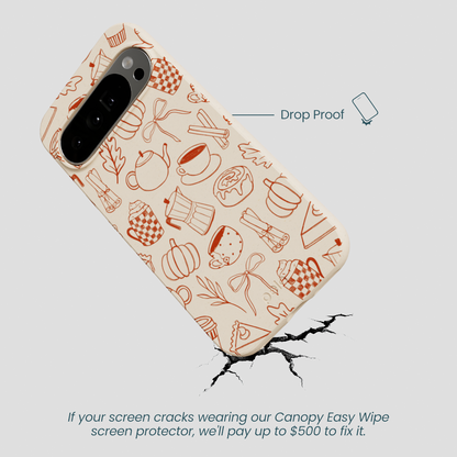 Seashell Pumpkin Spice Google Pixel 10 Pro XL Case