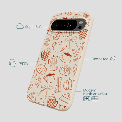 Seashell Pumpkin Spice Google Pixel 10 Pro XL Case