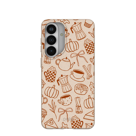Seashell Pumpkin Spice Samsung Galaxy S26+(Plus) Case