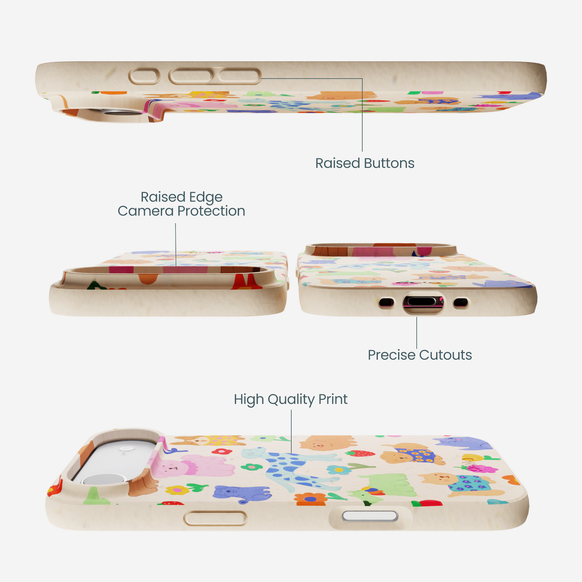Seashell Pup Bloom iPhone Air Case