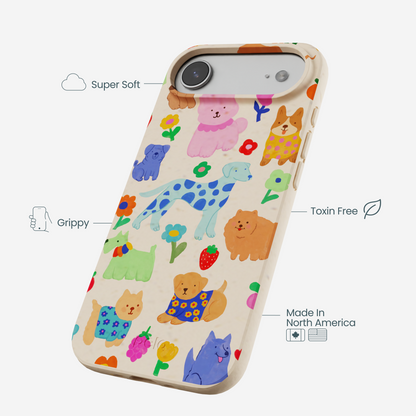 Seashell Pup Bloom iPhone Air Case