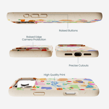 Seashell Pup Bloom iPhone 17 Pro Max Case