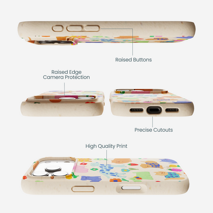 Seashell Pup Bloom iPhone 17 Pro Case
