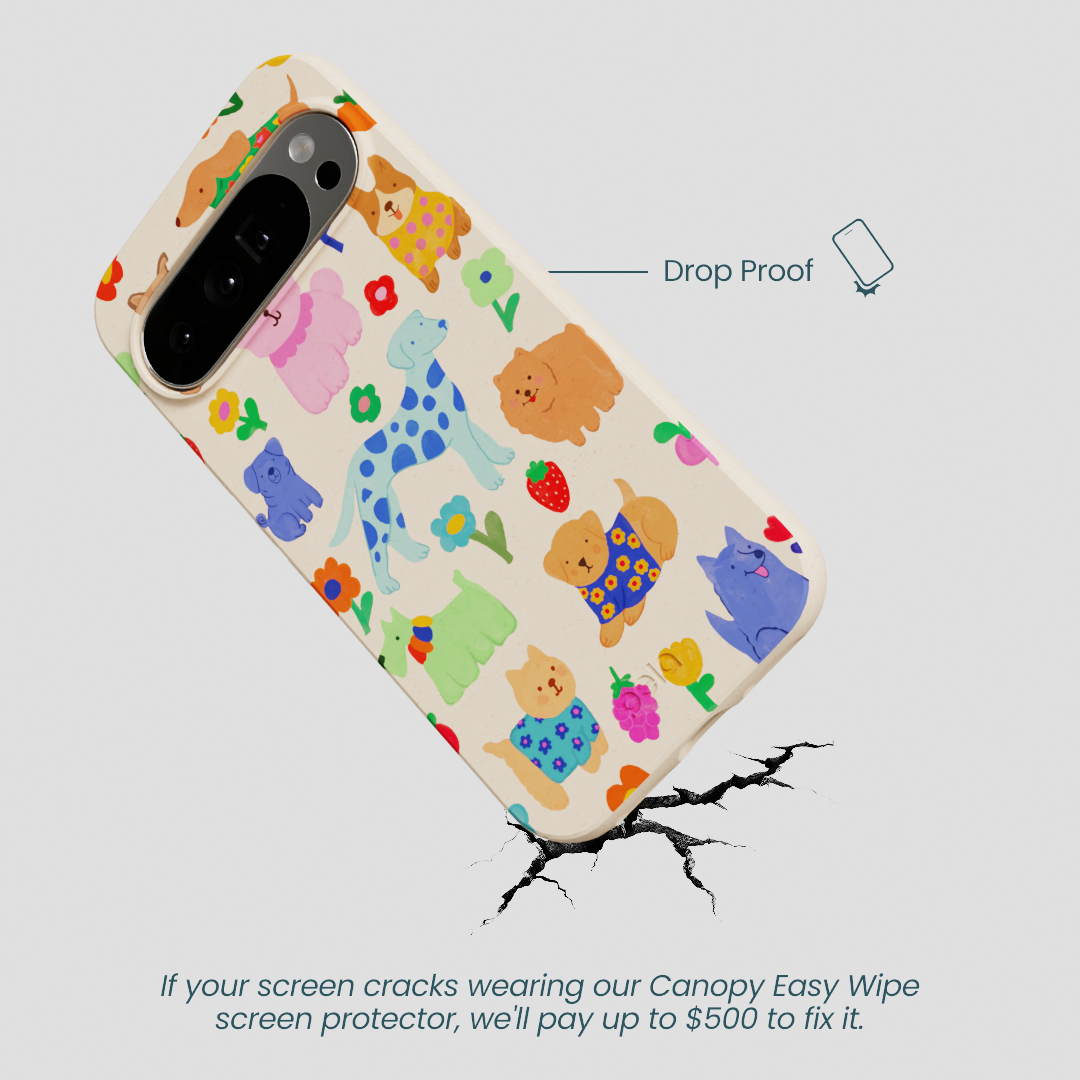 Seashell Pup Bloom Google Pixel 10 Pro XL Case