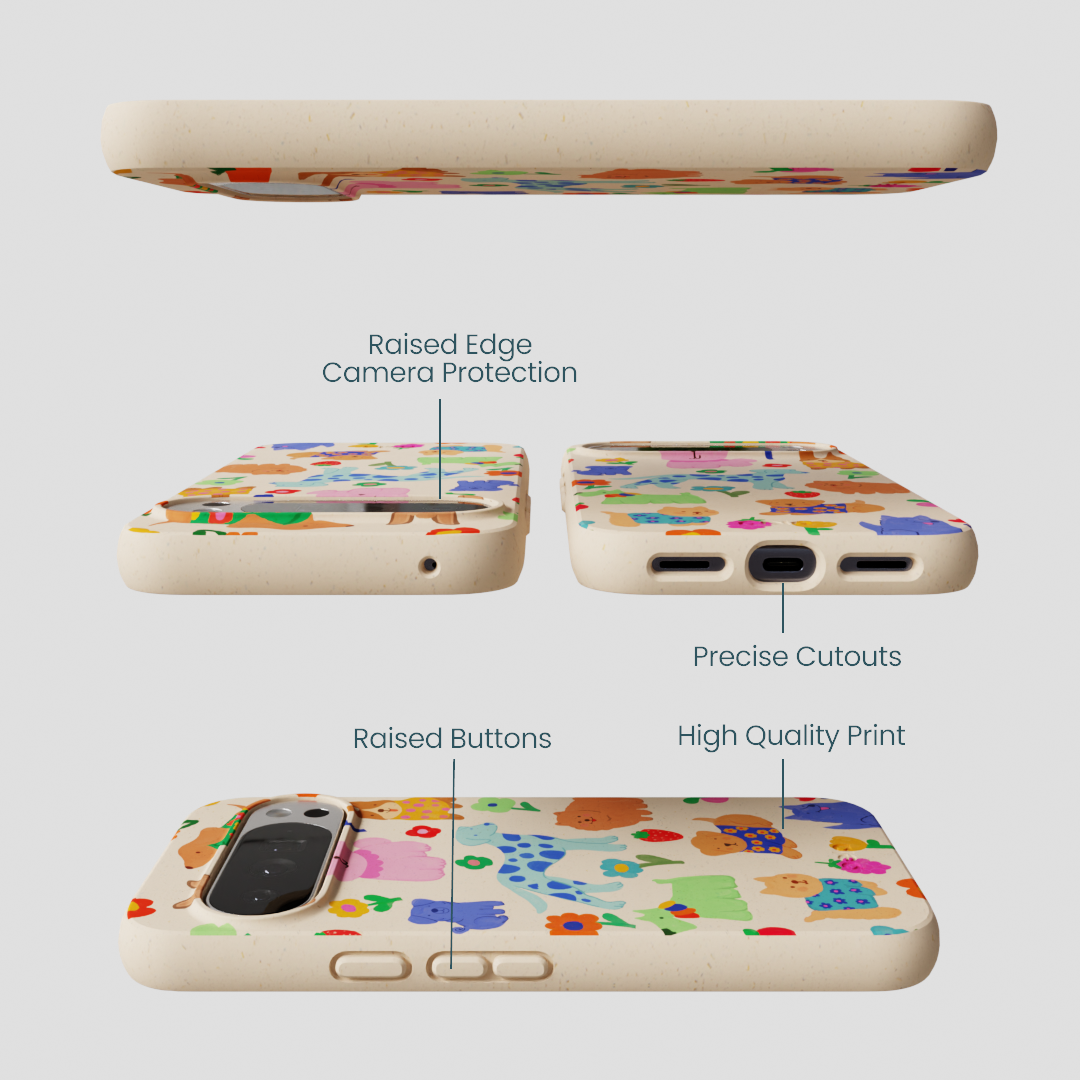 Seashell Pup Bloom Google Pixel 10 Pro XL Case