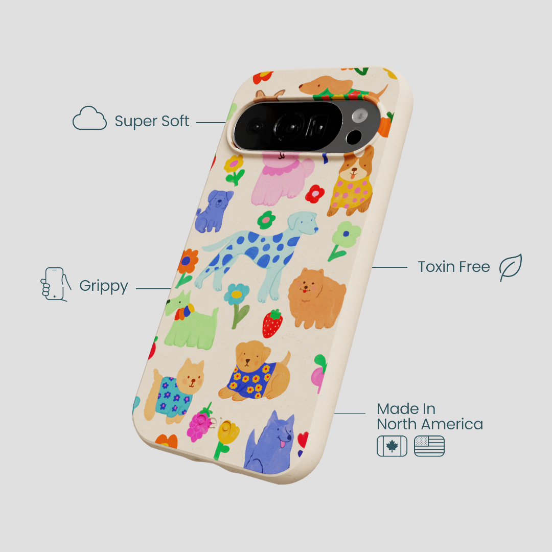 Seashell Pup Bloom Google Pixel 10/10 Pro Case