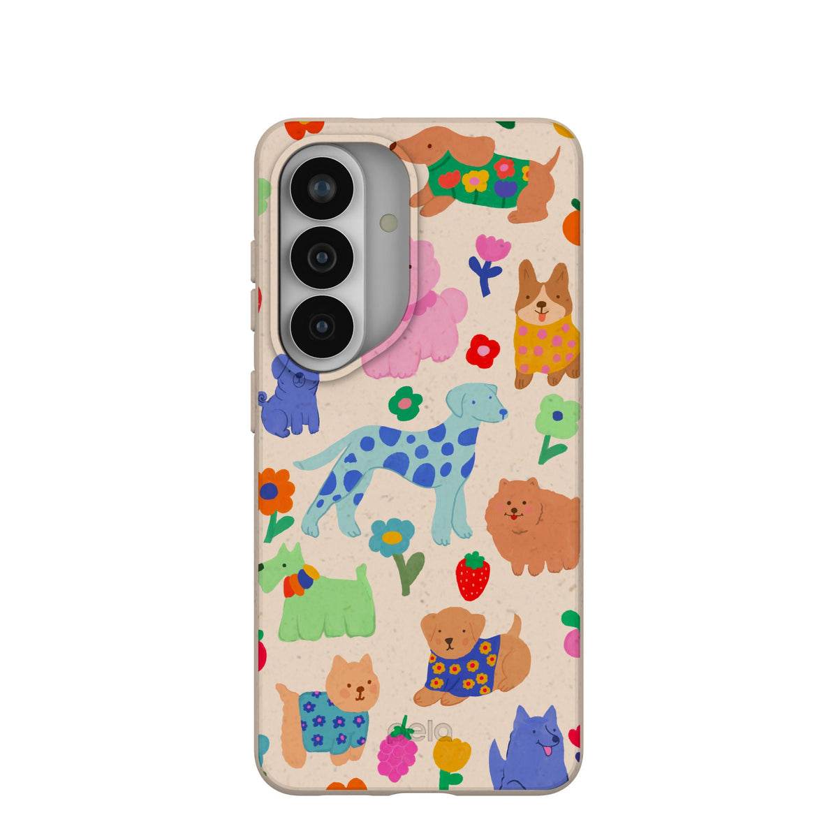 Seashell Pup Bloom Samsung Galaxy S26 Case