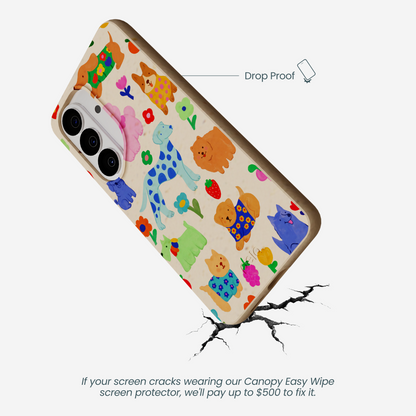 Seashell Pup Bloom Samsung Galaxy S26 Case