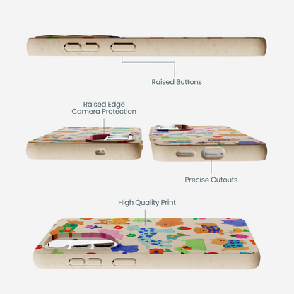 Seashell Pup Bloom Samsung Galaxy S26 Case