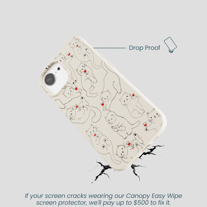 London Fog Purr and Pour iPhone 16e/17e Case