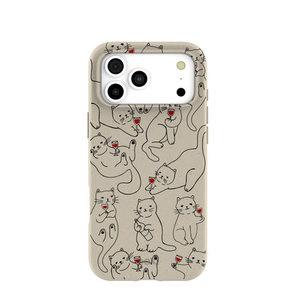 London Fog Purr and Pour iPhone 17 Pro Max Case