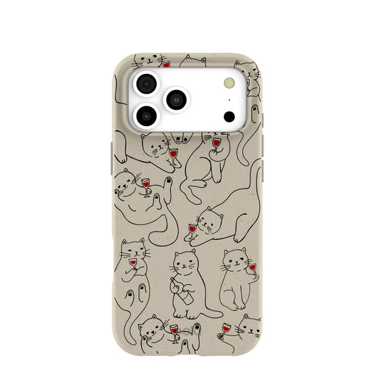 London Fog Purr and Pour iPhone 17 Pro Max Case
