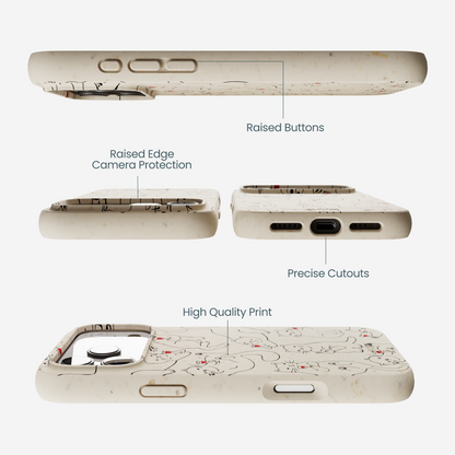 London Fog Purr and Pour iPhone 17 Pro Max Case