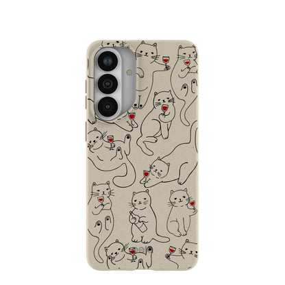 London Fog Purr and Pour Samsung Galaxy S26+(Plus) Case