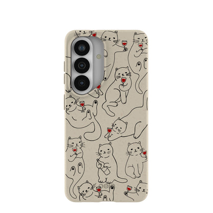 London Fog Purr and Pour Samsung Galaxy S26 Case