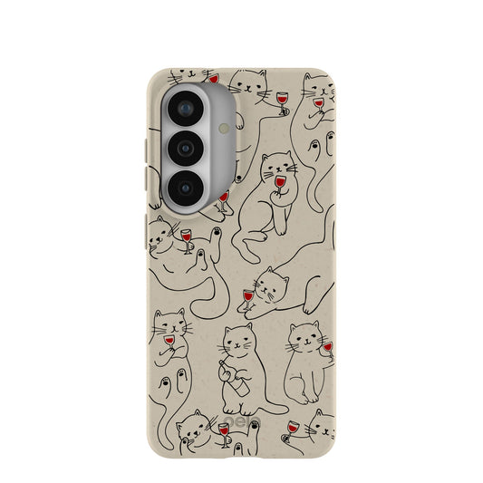 London Fog Purr and Pour Samsung Galaxy S26 Case