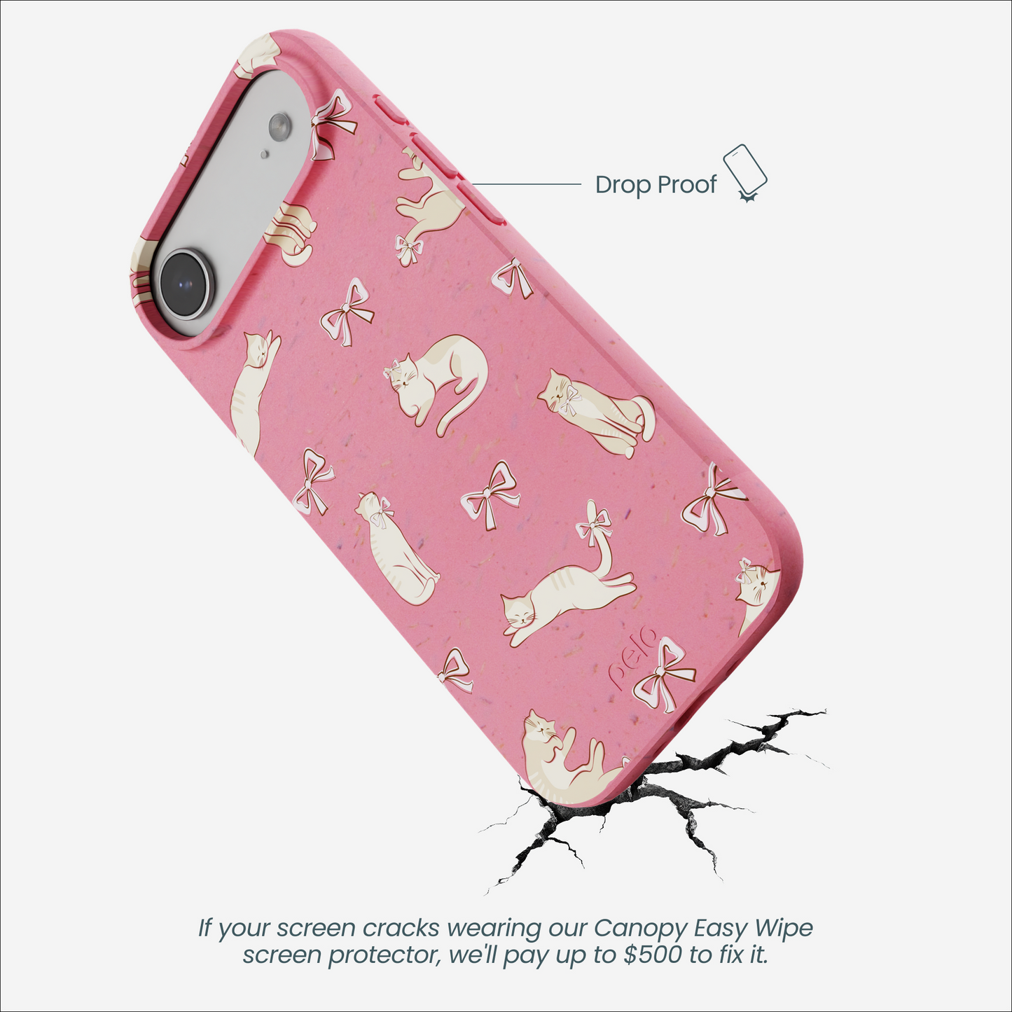 Bubblegum Pink Purrfection iPhone Air Case
