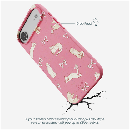 Bubblegum Pink Purrfection iPhone Air Case