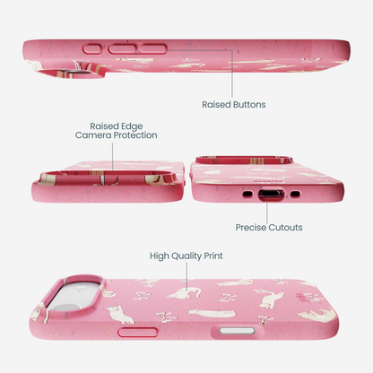 Bubblegum Pink Purrfection iPhone Air Case