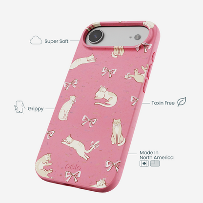 Bubblegum Pink Purrfection iPhone Air Case