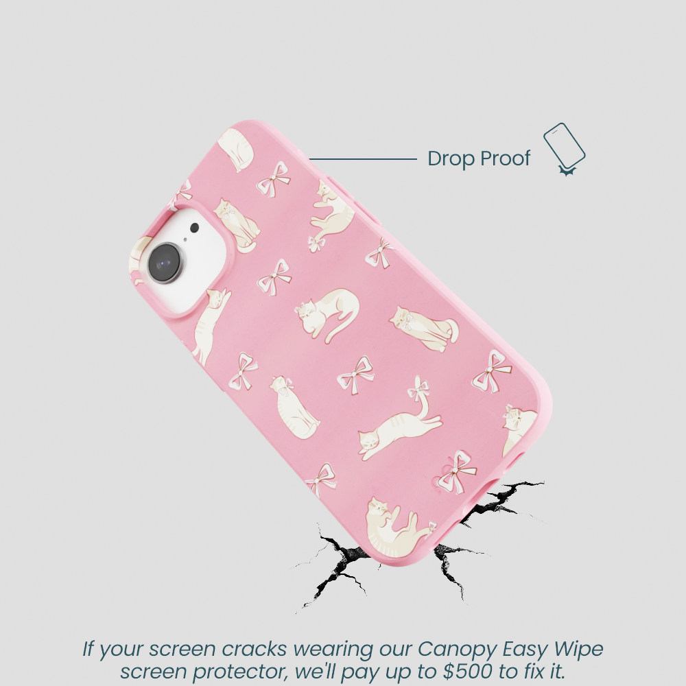 Bubblegum Pink Purrfection iPhone 16e/17e Case