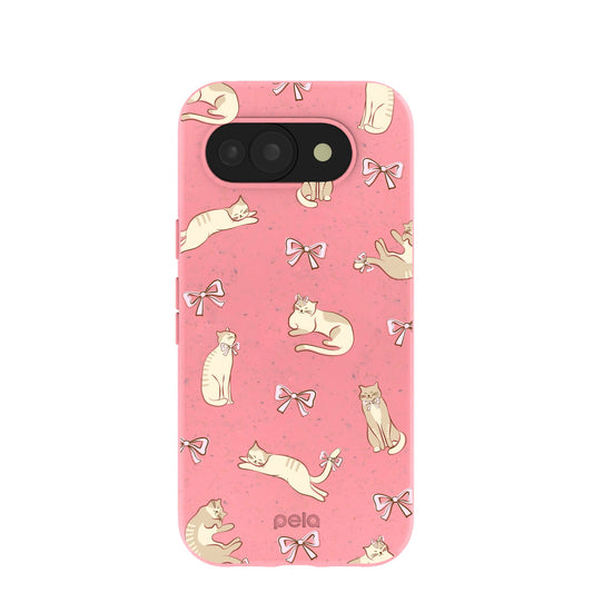 Bubblegum Pink Purrfection Google Pixel 10a Case