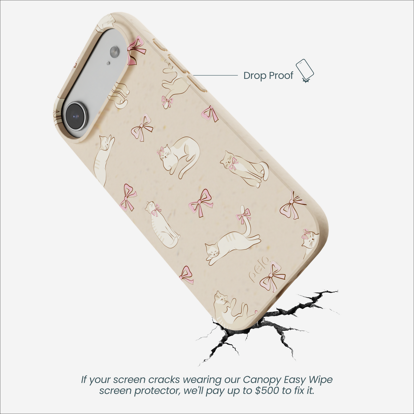 Seashell Purrfect iPhone Air Case