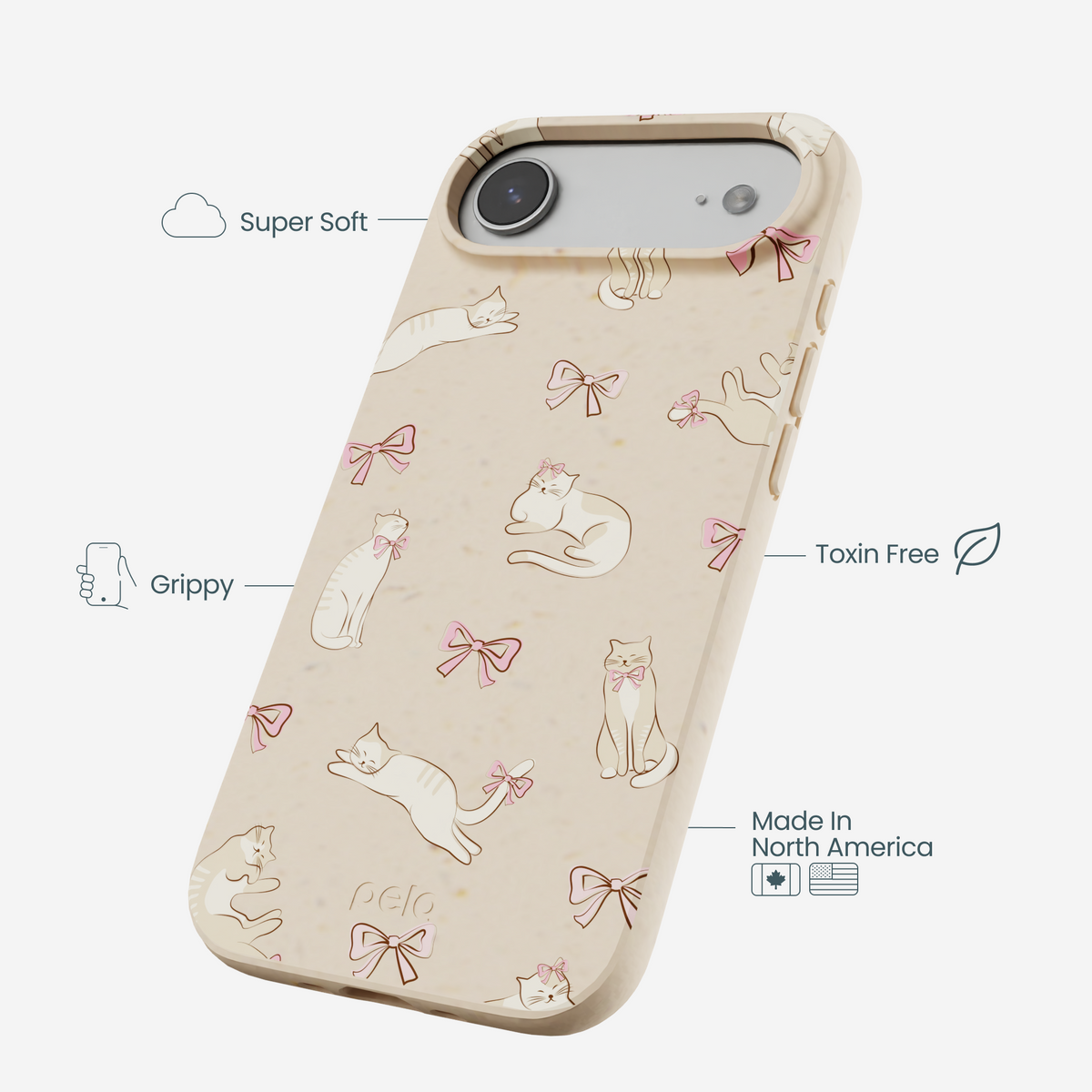 Seashell Purrfect iPhone Air Case