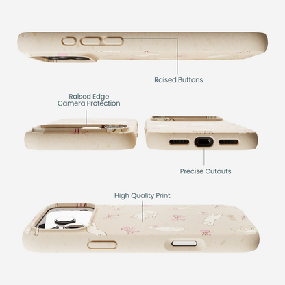 Seashell Purrfect iPhone 17 Pro Max Case