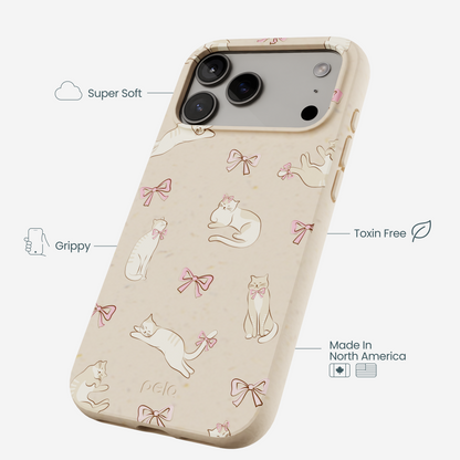 Seashell Purrfect iPhone 17 Pro Max Case