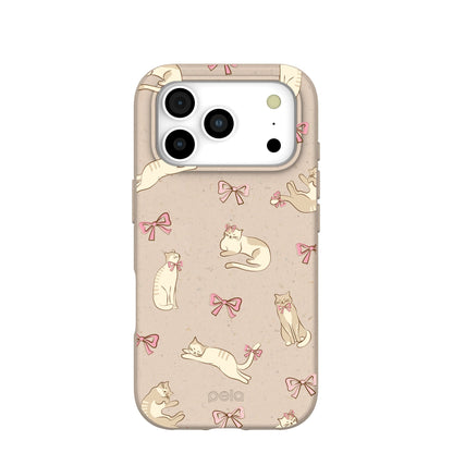 Seashell Purrfect iPhone 17 Pro Case