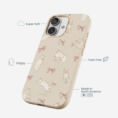 Seashell Purrfect iPhone 17 Case