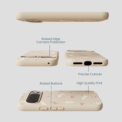 Seashell Purrfect Google Pixel 10/10 Pro Case