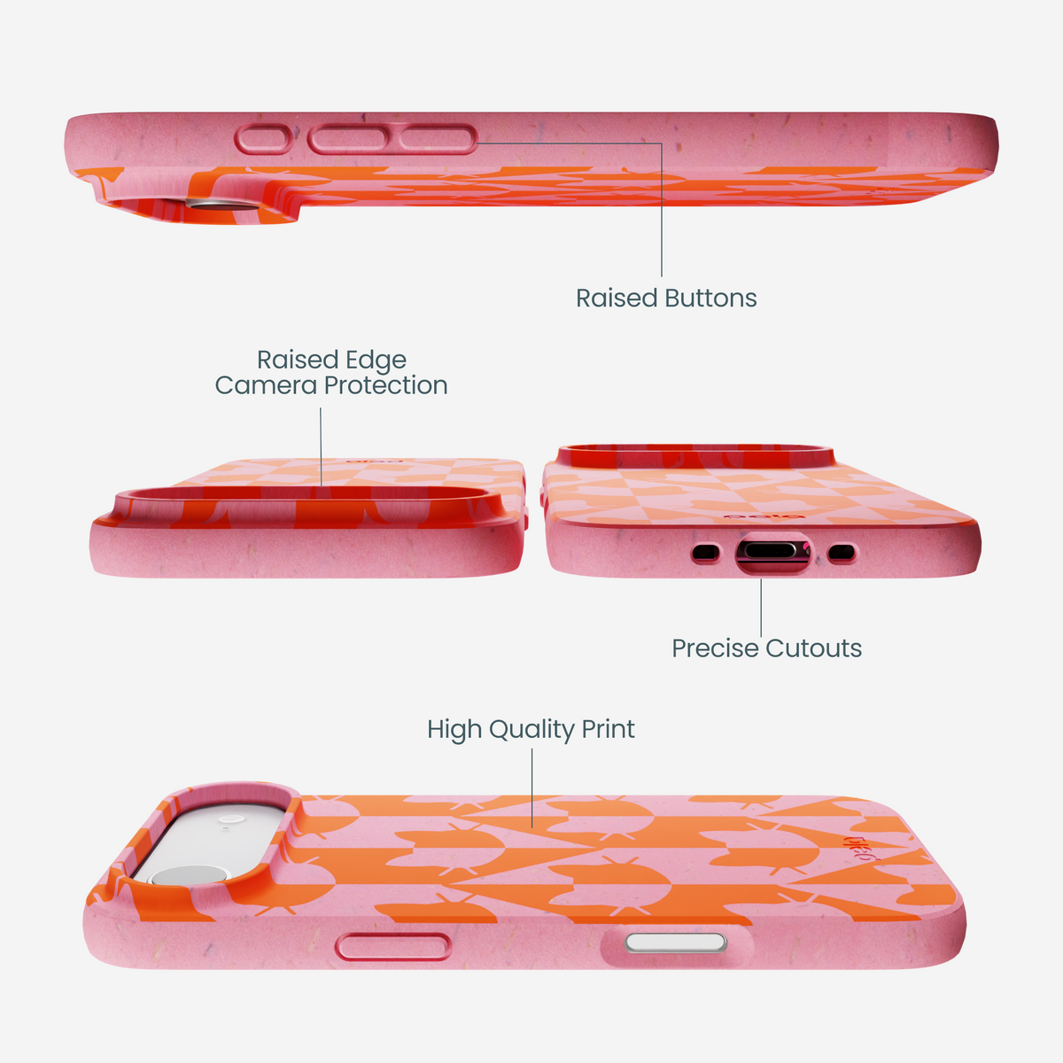 Bubblegum Pink Purr iPhone Air Case