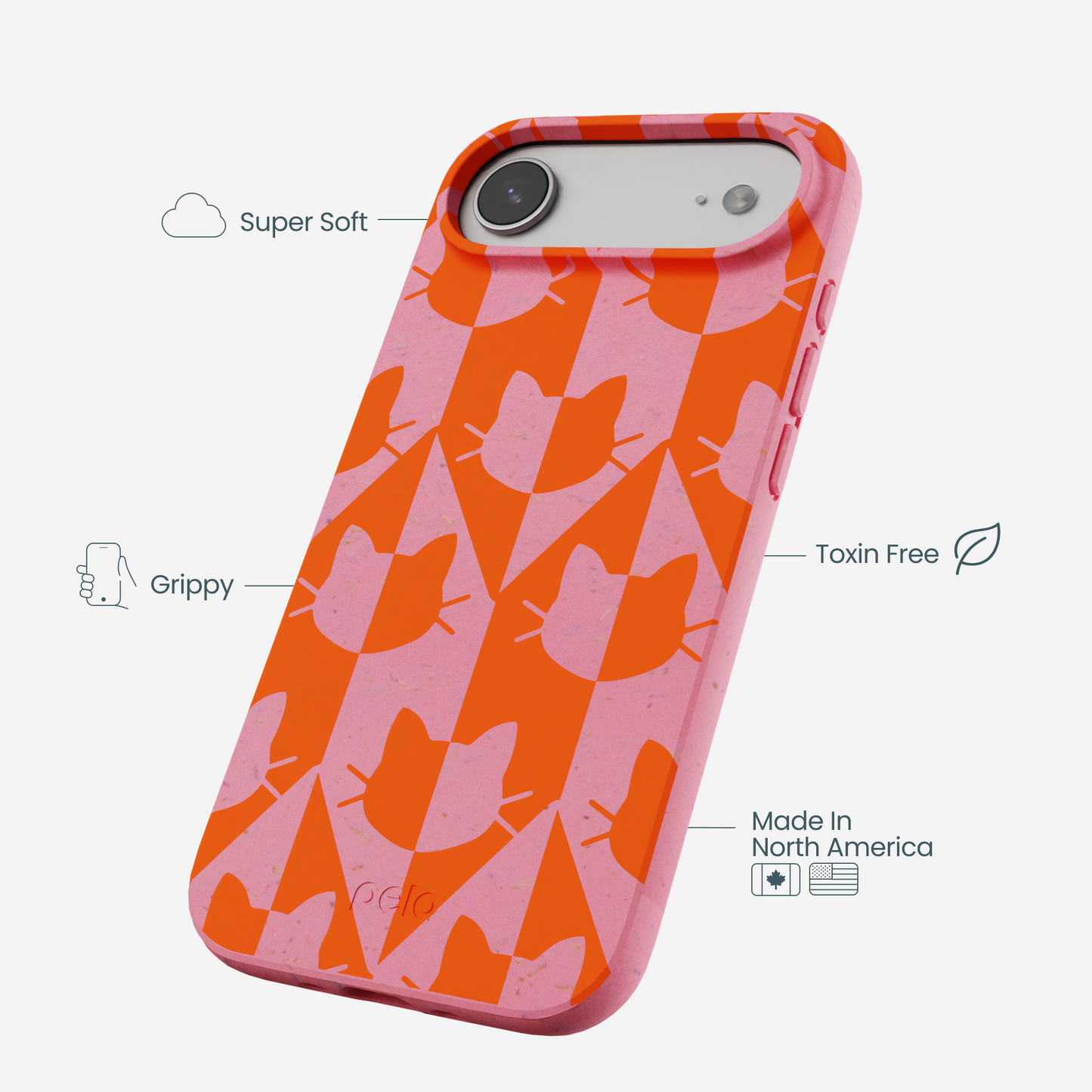 Bubblegum Pink Purr iPhone Air Case