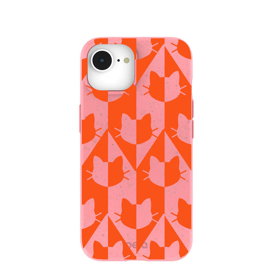 Bubblegum Pink Purr iPhone 16e/17e Case