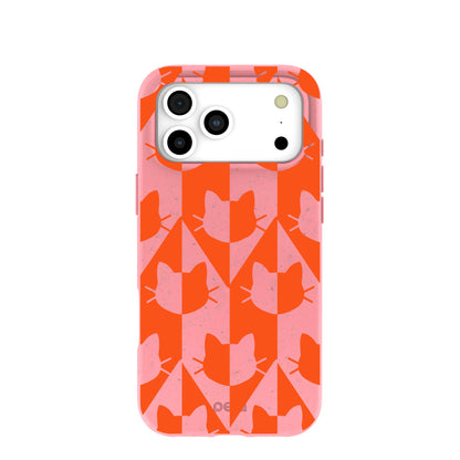 Bubblegum Pink Purr iPhone 17 Pro Max Case