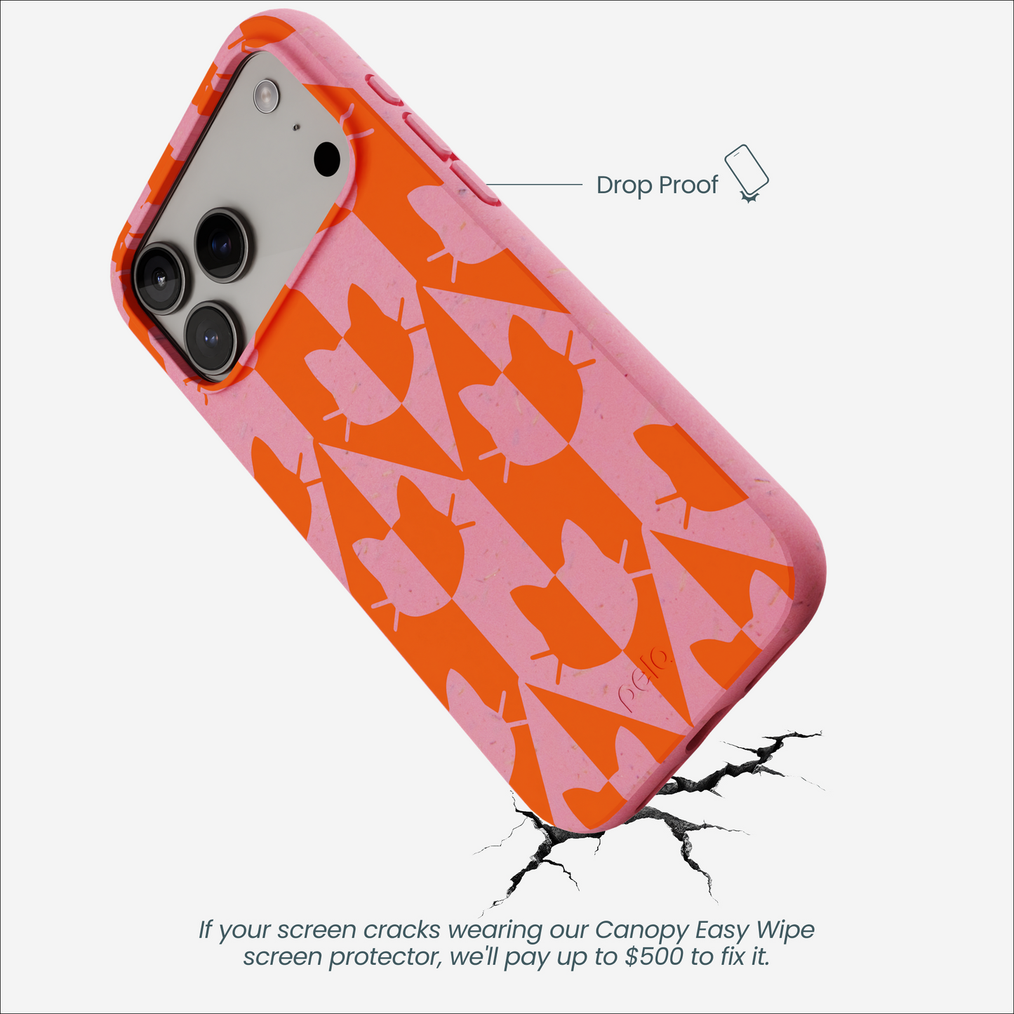 Bubblegum Pink Purr iPhone 17 Pro Max Case