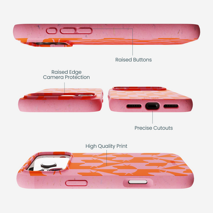 Bubblegum Pink Purr iPhone 17 Pro Max Case