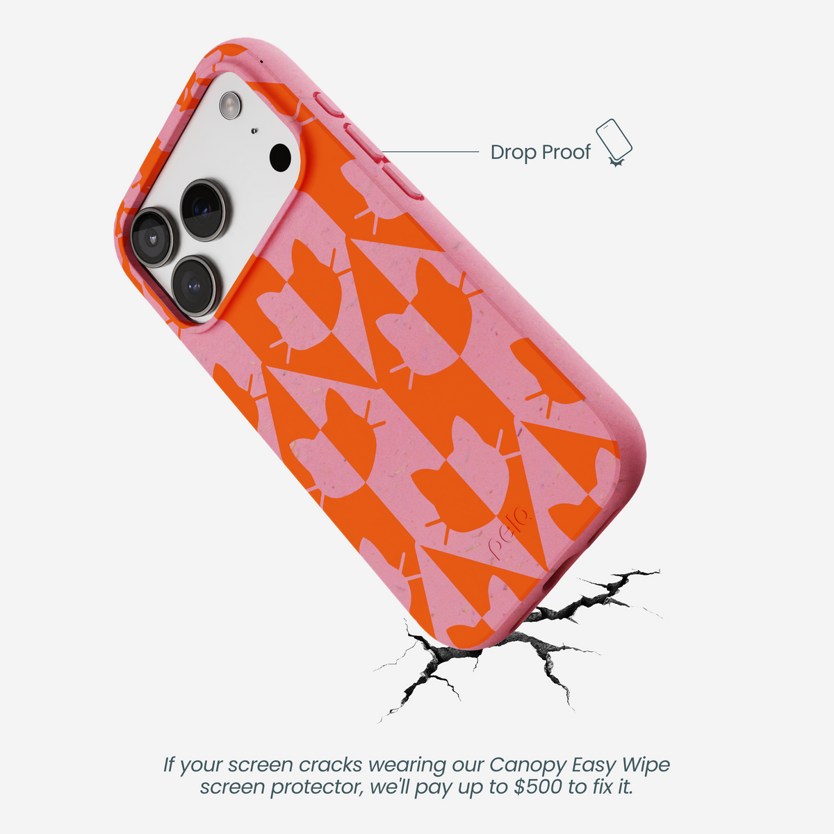 Bubblegum Pink Purr iPhone 17 Pro Case