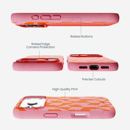 Bubblegum Pink Purr iPhone 17 Pro Case