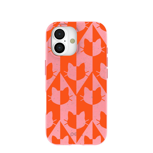 Bubblegum Pink Purr iPhone 17 Case