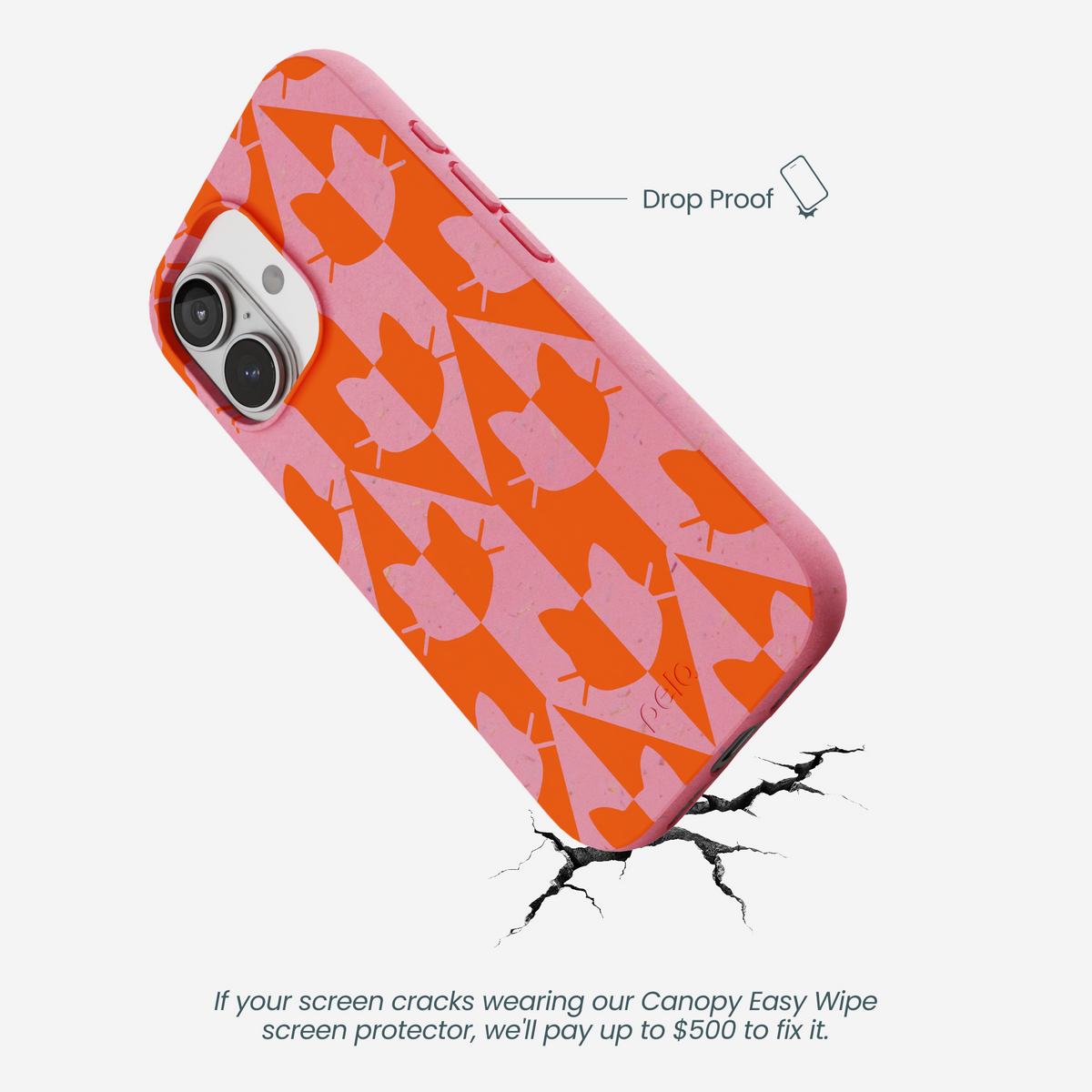 Bubblegum Pink Purr iPhone 17 Case
