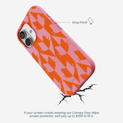 Bubblegum Pink Purr iPhone 17 Case