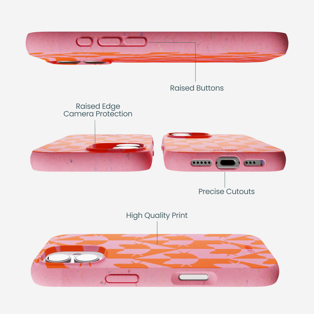 Bubblegum Pink Purr iPhone 17 Case