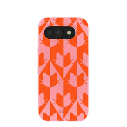 Bubblegum Pink Purr Google Pixel 10a Case