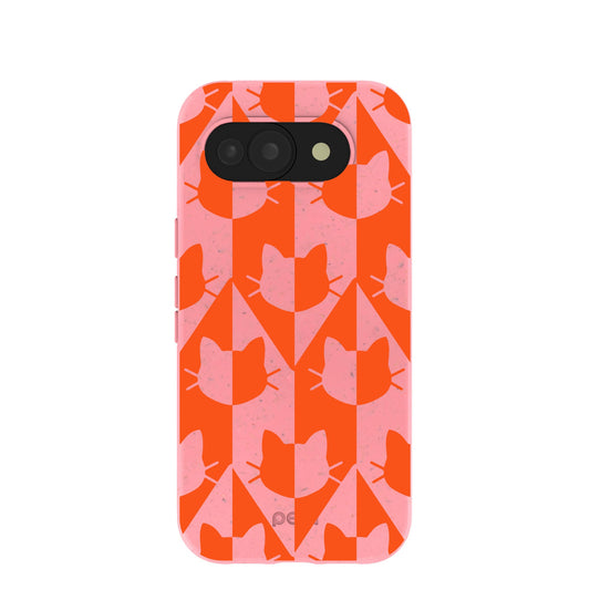 Bubblegum Pink Purr Google Pixel 10a Case