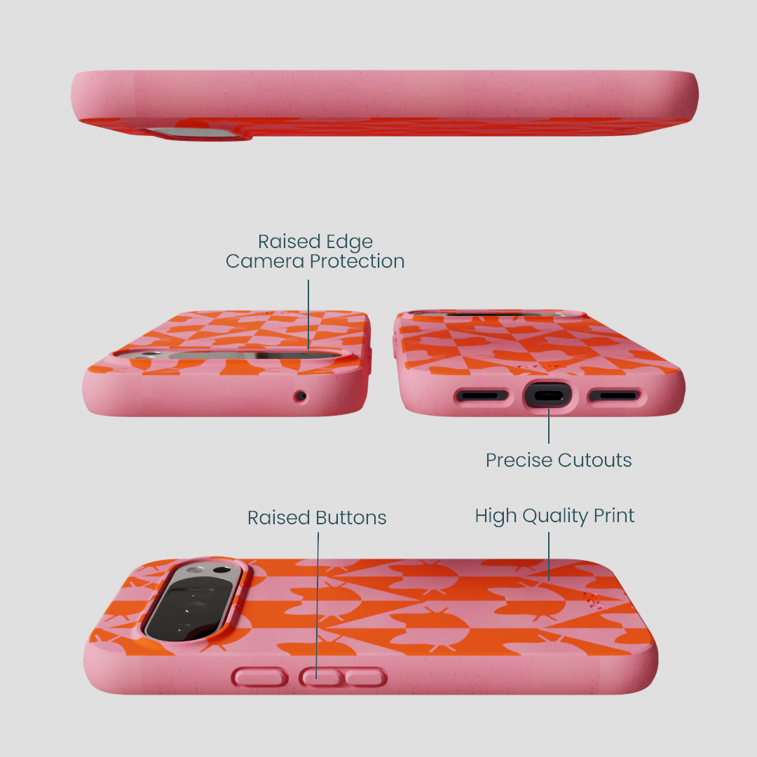 Bubblegum Pink Purr Google Pixel 10 Pro XL Case
